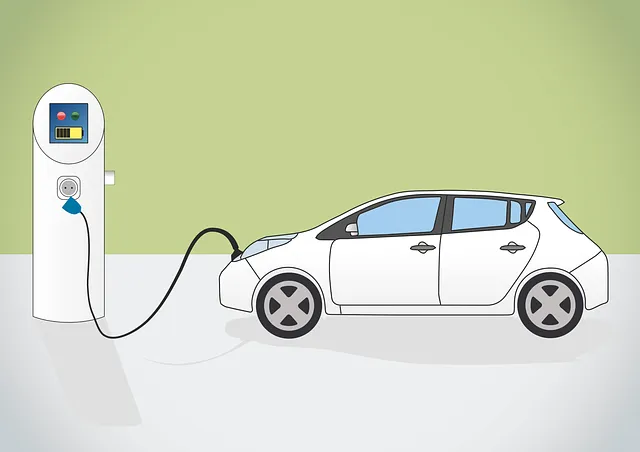 electric car charger outside